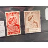 SARAWAK SG165-66 (1948). SW pair mint. Cat £48