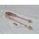 A pair of Victorian Exeter sugar tongs, 1834 by IP