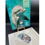 USA 1990 year pack, 37 u/m stamps face $9.50