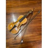 A Violin with 2 Bows