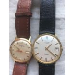 Two gents vintage wrist watches ROTARY and ORIS
