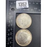 Two South Africa crowns 1952