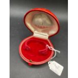 A ladies oval OMEGA watch box