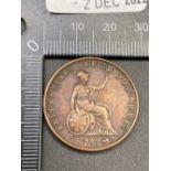 1858 half-pennies