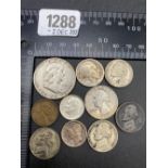 Ten Various USA Coins