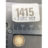 Victorian 1 1/2 pence 1843