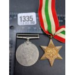 Two WWII medals