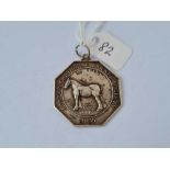 A horse medal