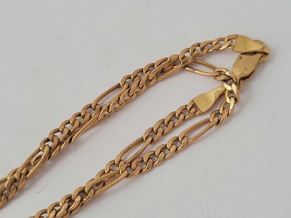A gold neck chain 9ct 20 inch 3.6 gms - Image 2 of 2