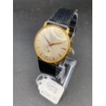 A gents WALTHAM wrist watch with seconds dial W/O