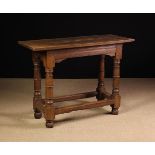 A 17th Century Oak High Table.
