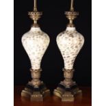 A Pair of Large Ornamental Side Lamps.