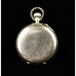 A Jovis Steel Pocket Watch with Eight Day Movement, fully working.