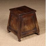 A Late 17th/Early 18th Century Irish Salt Box/Stool.