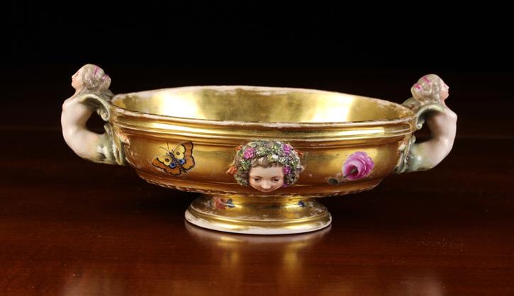 A 19th Century Berlin Porcelain Sweet Meat Dish. - Image 4 of 5