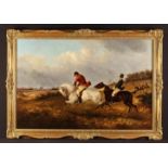 Thomas Smythe (1825-1906) An Oil on Canvas: Hunting Scene,
