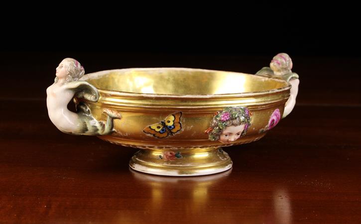 A 19th Century Berlin Porcelain Sweet Meat Dish. - Image 3 of 5