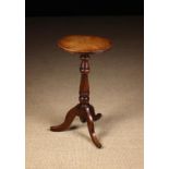 A 19th Century Oak Country Tripod Table.