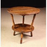 A Fine 18th Century Two Tiered 'Cricket' Table.