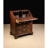 A Small 18th Century Oak Bureau.