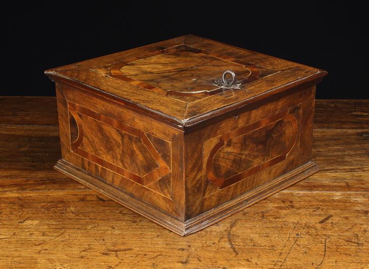 A Fine Early 18th Century Walnut Writing Box.