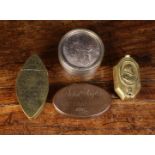 A Group of Four Decorative Antique Snuff/Tobacco Boxes.