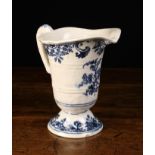 A Late 18th Century Blue & White Faience Jug.