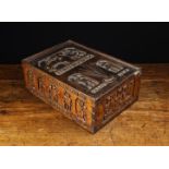 An Unusual Antique German Folk Art Box.