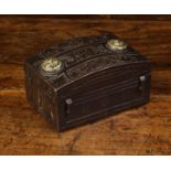 A Small 16th Century French Wrought Iron Missal Box.