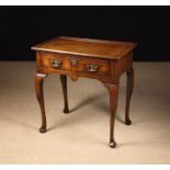 A Fine 18th Century Oak Silver Table.