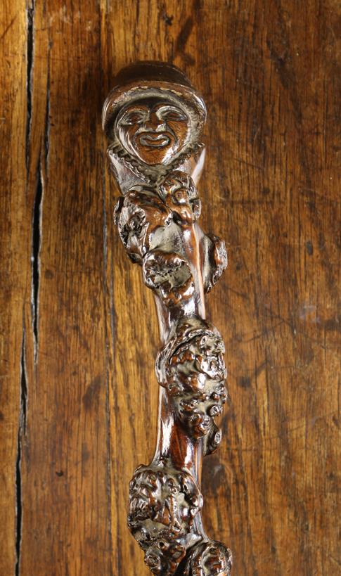 An Antique Folk Art Walking Stick. - Image 3 of 3