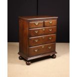 An 18th Century Oak Chest of Drawers.