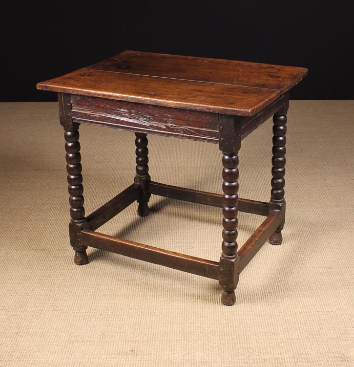 A Late 17th Century Joined Oak Table.
