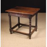 A Late 17th Century Joined Oak Table.