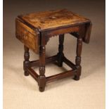 An Unusual 17th Century Inlaid Oak Tavern or Gaming Table.