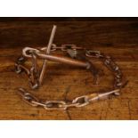 A 19th Century Treen Chain with Anchor.