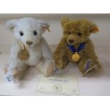 A Steiff Millennium bear no 6513 with certificates and a Jubilee 2002 teddy bear