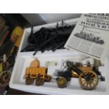 Hornby Railways Stephensons Rocket Real steam train set 3 1/2 gauge with box