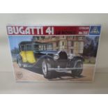 An Italeri 1:24 scale Bugatti 41 la Royale kit no 702, unopened