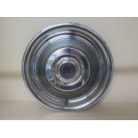 A Rolls Royce wheel trim, 42cm diameter, some scuffs but generally good