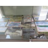 A collection of 15 boxed Airfix 1:72 aeroplane kits and one unboxed, believed to be complete but