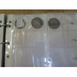 A good collection of Two Shilling / Florin coins dating from 1849 to 1966 in one folder with