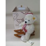 A boxed Steiff teddy bear 111488 Weihnachtsteddybar