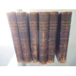 Six volumes Old and New London Edward Walford Cassell & Company Ltd, some spotting and wear but