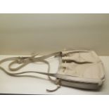 A Mulberry soft goat fawn puppy satchel, 36cm wide, some usage but reasonably good