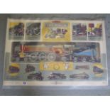 A set of 3 1952 British Railways posters for British Schools 2,3,4 by Educational Productions Ltd,