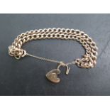 A 9ct yellow gold double bracelet, approx 33.3 grams