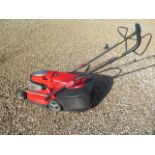 A Snapper self propelled petrol lawn mower with a Briggs and Stratton engine, in running order