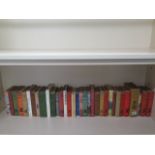 PG Wodehouse - 33 books, including 11 first editions: Young Men in Spats 1936; Mating Season first