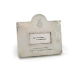 A silver regimental Commanding Officer's card holder, 2nd Battalion The East Surrey Regiment, by The